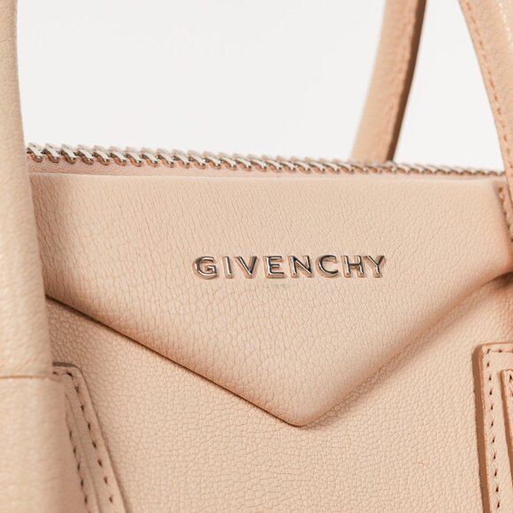 Givenchy Antigona Small Nude Pink Goat Leather Tote Bag - Picture 9 of 13